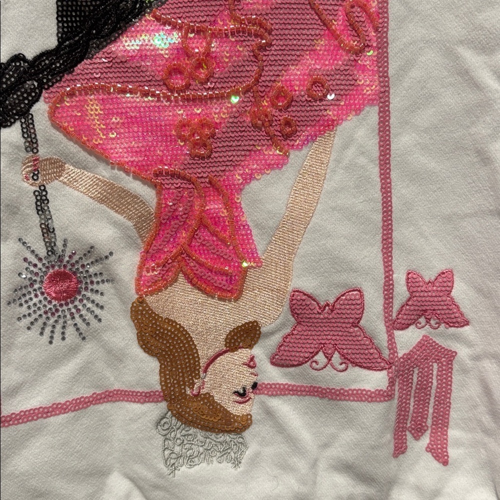 QUEEN OF SPARKLES x WICKED crewneck sweatshirt - Picture 6 of 8